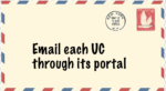 email each UC with grades