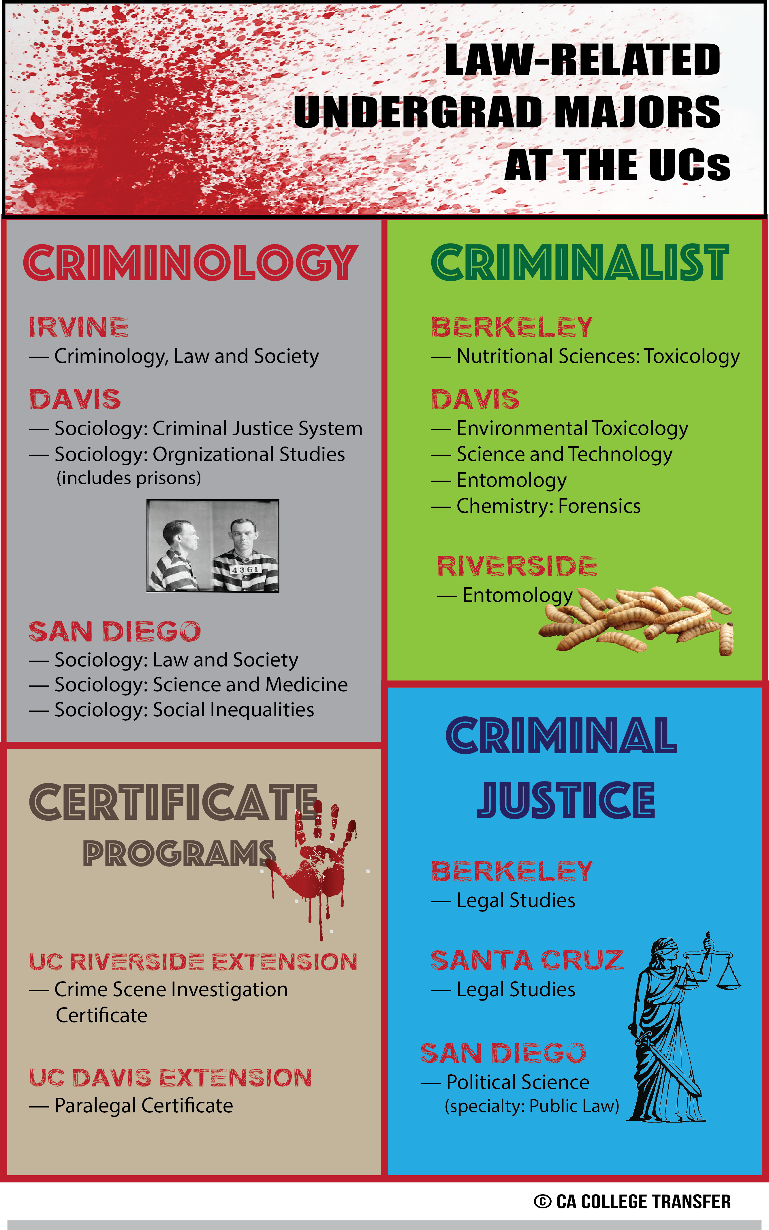 criminology majors at the UC