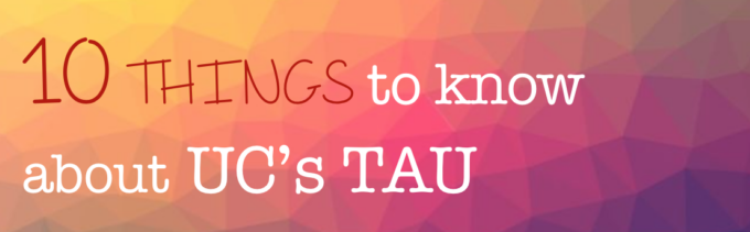 10 things to know about TAU